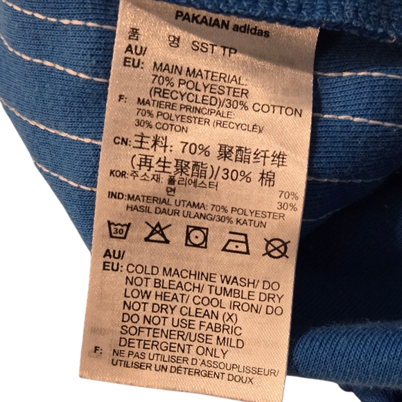 Adidas Womens Blue‎ Track Pants - Picture 14 of 15